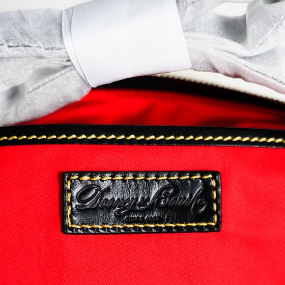 NWT Dooney & Bourke Monogram Baguette Bag, Black - Picture 4 of 6